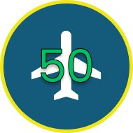 Badge 50 vols